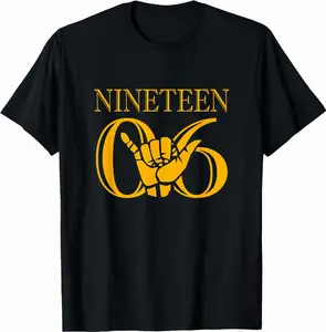 Men Alpha 1906 Phi Gold Alpha Hand Sign T-Shirt KVR