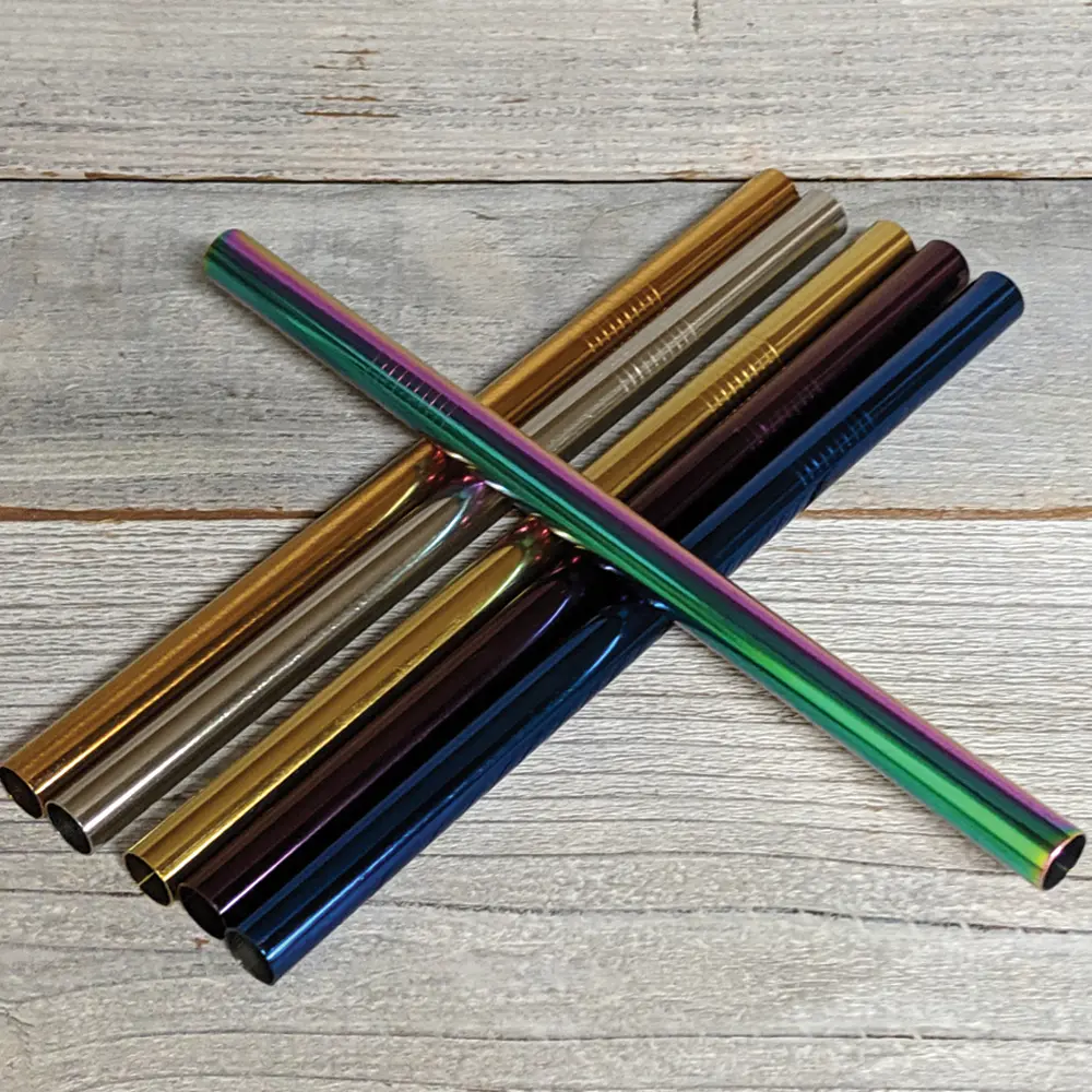 Boba Metal Straw - Rainbow