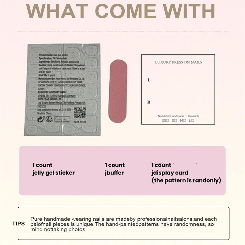 10Pcs Handmade Press on Nails Kit Short Duck Pink Nude Japanese Style Modern Elegant Y2K Minimalist Korea Style Fresh Design Chic French Style Neutral Classical Cute Kawaii Creative Glossy Finish Shimmery Obreme 1 Account Manicure Set Box Included