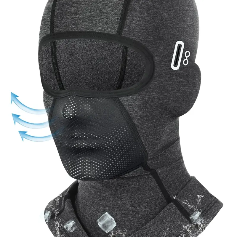 Unisex Summer Sun Protection Headwear, Breathable Motorcycle Mask for Outdoor Riding, Versatile UV Shield Face Cover