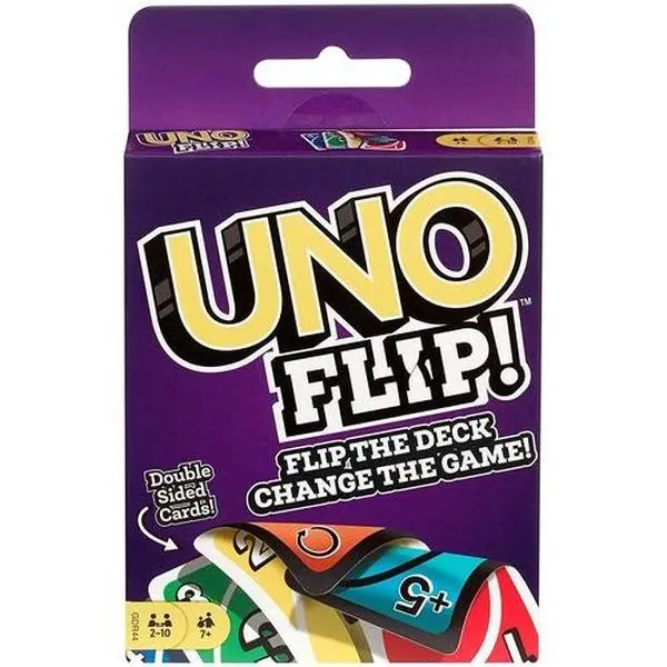 UNO Flip Themed Card Game, Game Cards for Toys & Hobbies Games & Puzzles Collection