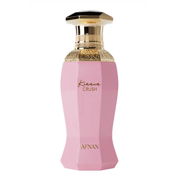 Afnan Kiaana Crush Eau de Parfum for Women, 3.4oz Bold Radiant Aromatic Woody Fragrance with Saffron, Agarwood, Vanilla, Musk & Cedarwood Notes, Bold Radiant Fragrance, Incense, Spicy, Signature Scent, Youth, Edp, Non Toxic, Agarwood Blend, Single Bottle,