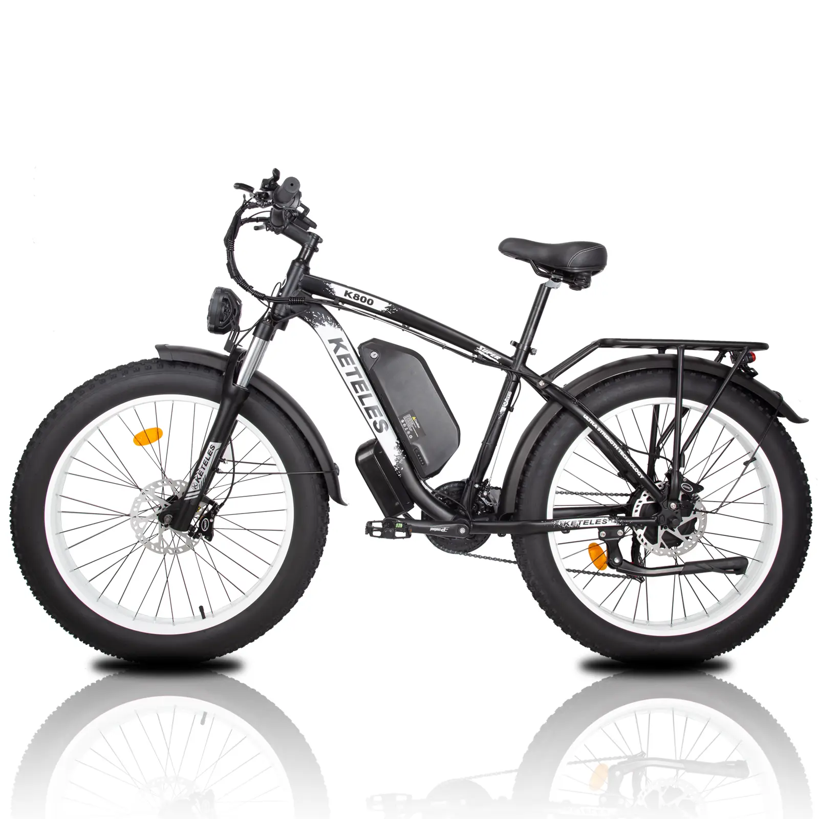 JESRIDER  E Bike, 48V 20Ah Battery Electric Bike, Bike with Phone Holder, E Fatbike with 26"x4.0" Fat Tire, peak 2000W E-Bike 120KM Range 21-speed Transmission Hydraulic Disc Brakes