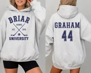 Briar Hockey Hoodie, Off-Campus Crewneck, Hockey Romance Shirt, Briar U Sweatshirt, Campus Hockey, Briar U Hoodie, Custom University Hockey