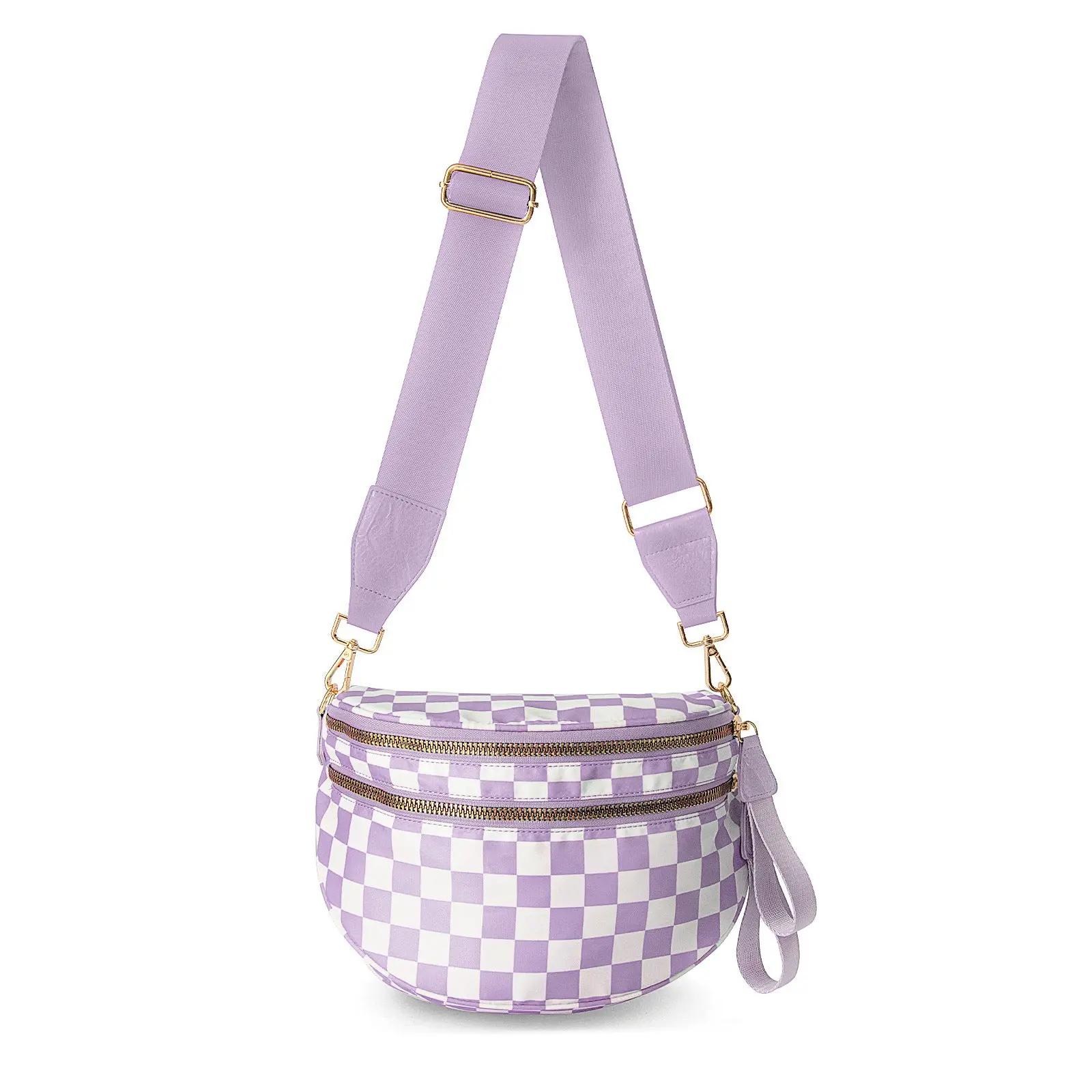 Lavender Checkered