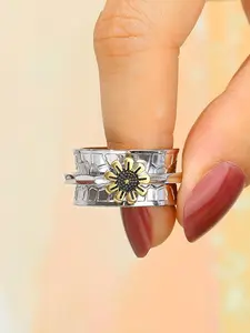 1 PC Retro Style Ring For Women For Wedding Engagement Party Jewelry Valentine's Day Gift Vintage Rings Beautiful Rings