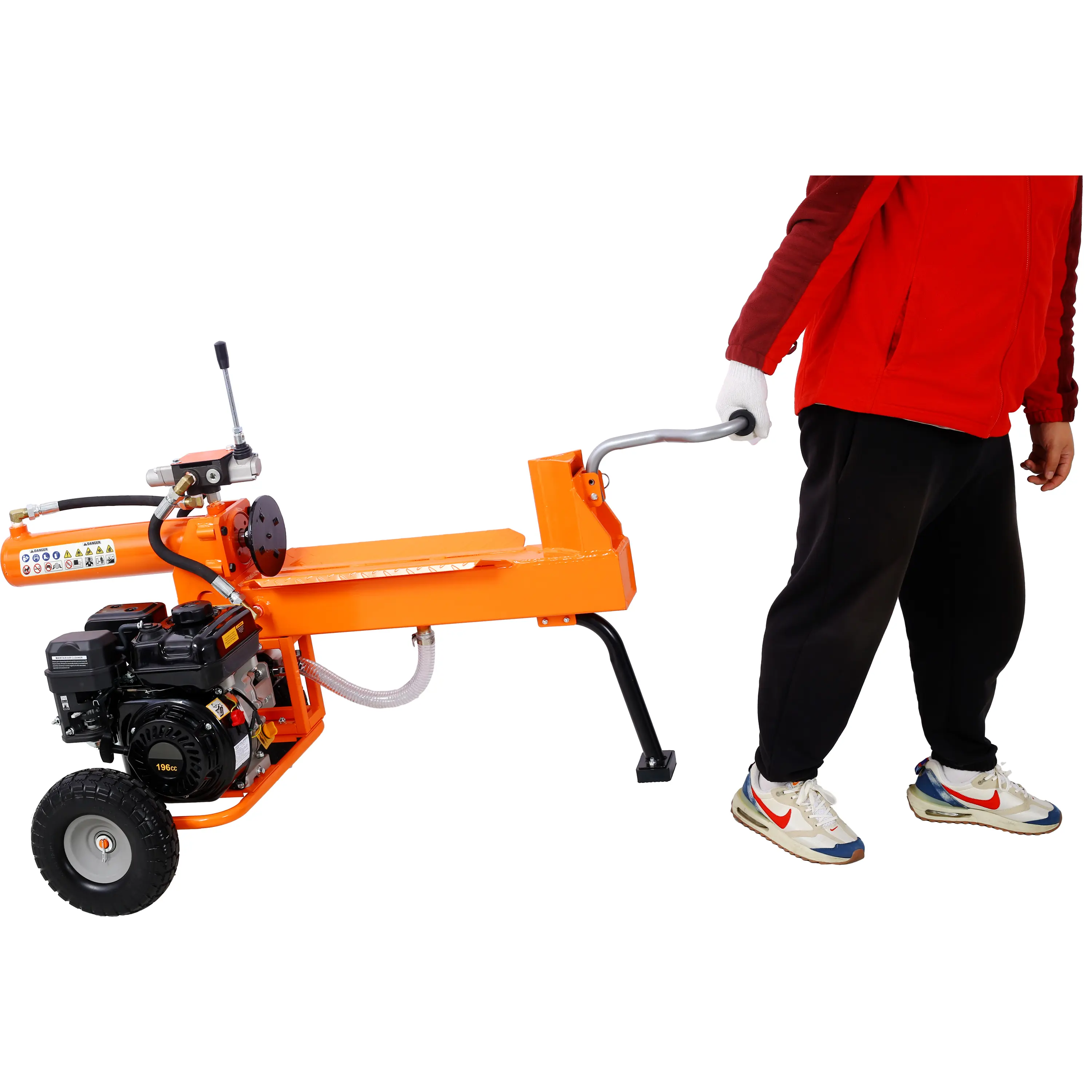 Donext 20 Ton Log Splitter - 7HP Gas Wood Splitter with Auto