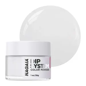Marshmallow White,Marshmallow White Dip Powder, NAGAIA Dip Powder System, Super Fine Nails Dipping Powder with Vitamin E and Calcium