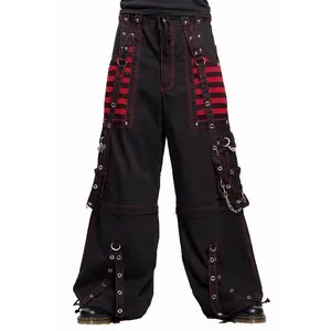 Tripp NYC Electro Pants [Black/Red]