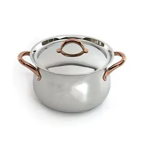 BergHoff Ouro Gold 18/10 Stainless Steel 9.5" Covered Dutch Oven