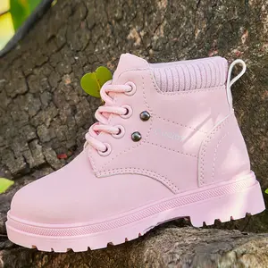 Outdoor Hiking Boots, Waterproof Rubber Boots, Anti-Slip Kids Walking Shoes for Boys & Girls, Durable & Comfortable Footwear for Active Play