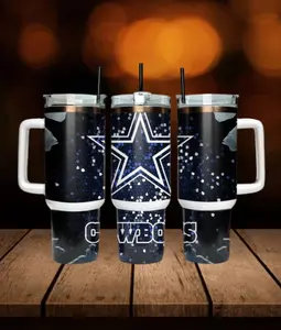 40oz Dallas Cowboy tumbler
