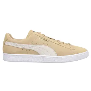 PUMA Mens Suede Classic Xxi Lace Up Sneakers Shoes Casual - Beige