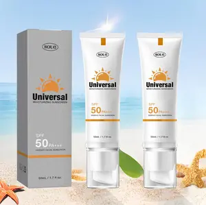 Universal Hydrating Sunscreen Cream -  Fragrance-Free Formula, Soothes Delicate Facial Skin, Locks in Long-Lasting Moisture, Brightening Skin Moisturizing Cream,Sunblock, Moisturize.