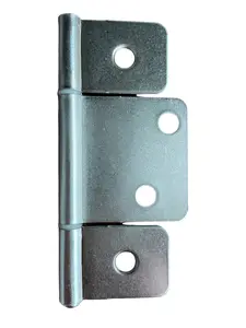 Mobile Home/RV Brushed Nickel Interior Door Extended Leaf Hinge with Screws