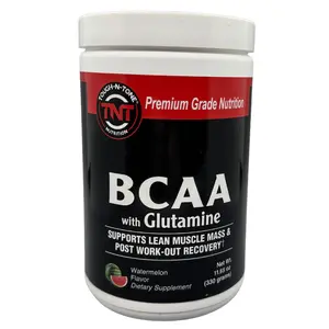 TOUGH-N-TONE BCAA + Glutamine | Supports Muscle Recovery & Performance | No Sugar, Gluten-Free, Non-GMO, Vegan