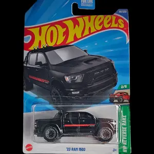 Hot Wheels 2025 Case D Mainline - '23 RAM 1500 with 2/5 Scale Model and Black Color Diecast Collectible Diecast Metal Car