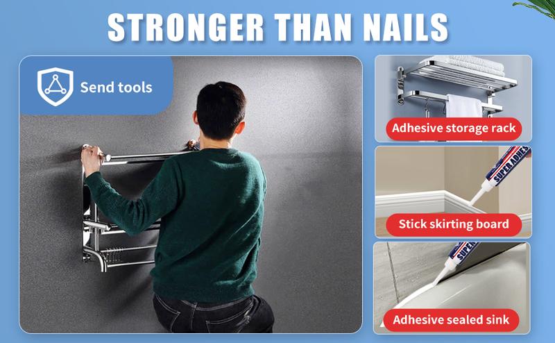 Archi Republic Super Adhesive - Construction Adhesive, Ultra-Versatile Glue, Multi-Functional Repair Glue, Strong Bonding, Heat Resistant