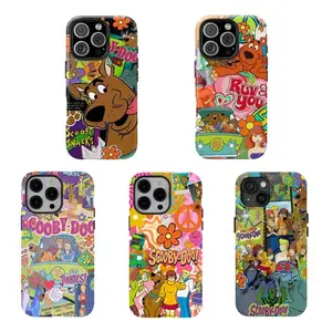 Scooby Doo Hard Phone Case – Protective Cover for iPhone 11 12 13 14 15 16 17 Pro Max pPlus Air, Gift for Fans Her/Him