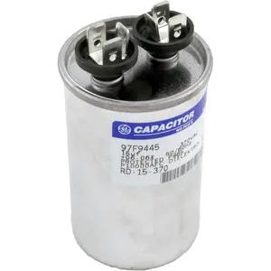 Run Capacitor, 15MFD, 370v, 1-3/4" x 2-7/8" Run Capacitor, 15MFD, 370v, 1-3/4" x 2-7/8"