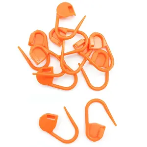 50/100Pcs Colorful Plastic Safety Pins Knitting Markers Crochet Stitch Clips for DIY Knitting Sewing Craft Clothing Accessorie NONE