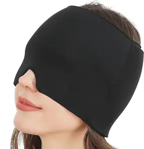 Migraine Relief Cap Headache Relief Cap Hat Head Ice Pack Wrap Migraine Cold Cap Ice Hat for Migraines Headache Tension Stress Hangover Cap Ice Beanie Cooling Gel Cap Perfect Holiday Gift