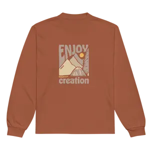 (CLAY) CAMPING Enjoy Creation Heavyweight Longsleeve