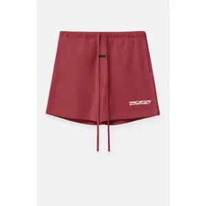 Fear of God ESSENTIALS Men's Women's Crimson Running Sweat Shorts