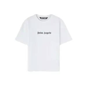 Palm Angels Slim Fit T-Shirt White/Black (men) by StockX