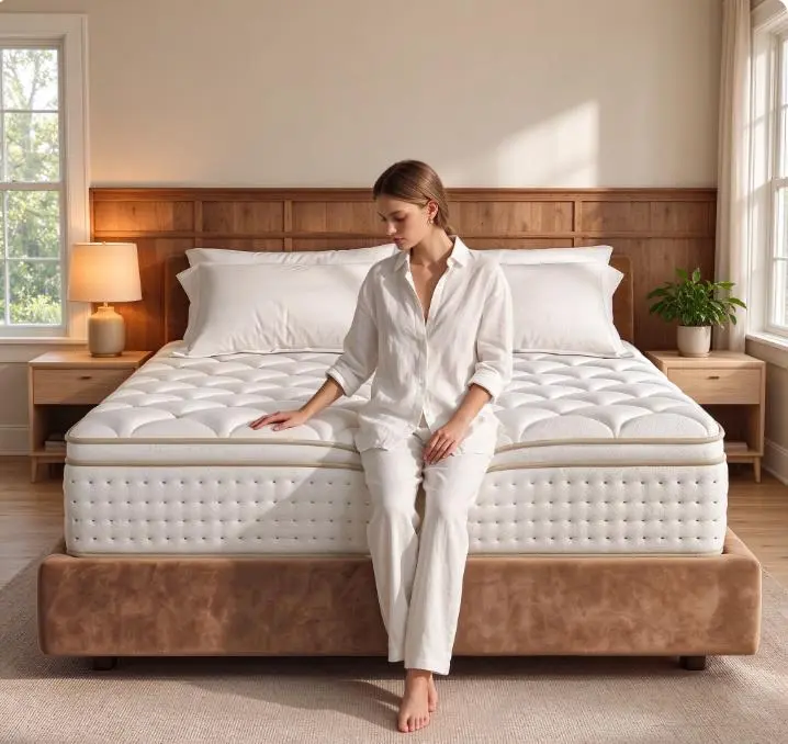 hybrid mattress,queen size mattress,14 inch mattress,memory foam mattress,pocket coil mattress,medium firm mattress,motion isolation mattress,pressure relief mattress,bed mattress,spine support mattress,side sle