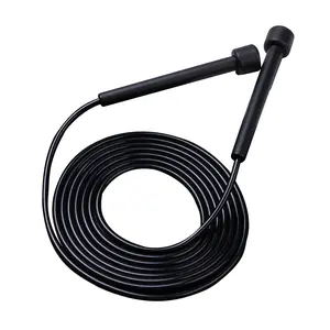 Skipping Rope, Non Slip PVC Jump Rope, Portable Fitness Equipment for Home Gym Workout