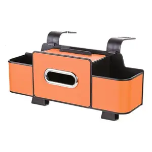 Reliable Quality Car Cup Holder Organizer, Multi-Functional Storage Box for Car Seat Back, Creative Paper Towel Holder, Automotive Accessories