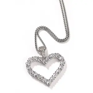 AURORA HEART NECKLACE 18KT GOLD PLATED