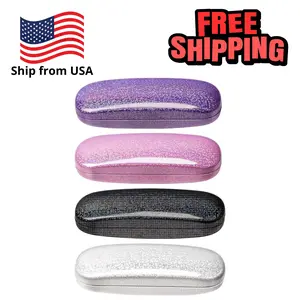 Eyeglasses Case,(4 Piece) Unisex Hard Shell Protective Case For Glasses