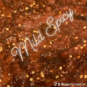 Mild spicy Jerky (Carne Seca)