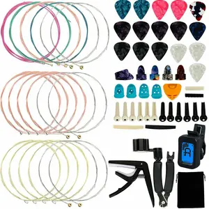 65PCS Guitar Accessories  Specifications Package contents: 1 Set Guitar Tuning Accessories