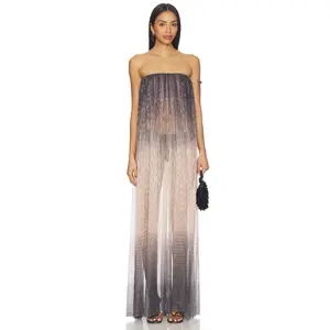 L'IDEE Dante Dress in Smoke Moonlight