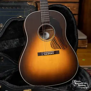 IRIS DF *Custom* Guild Sitka/Old Mahogany Burst Slope Shoulder Dreadnought Guitar #1044