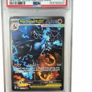 PSA 9 Graded Mega Charizard X EX Trading Card
