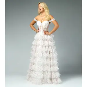 Brienne Off-The-Shoulder Ball Gown