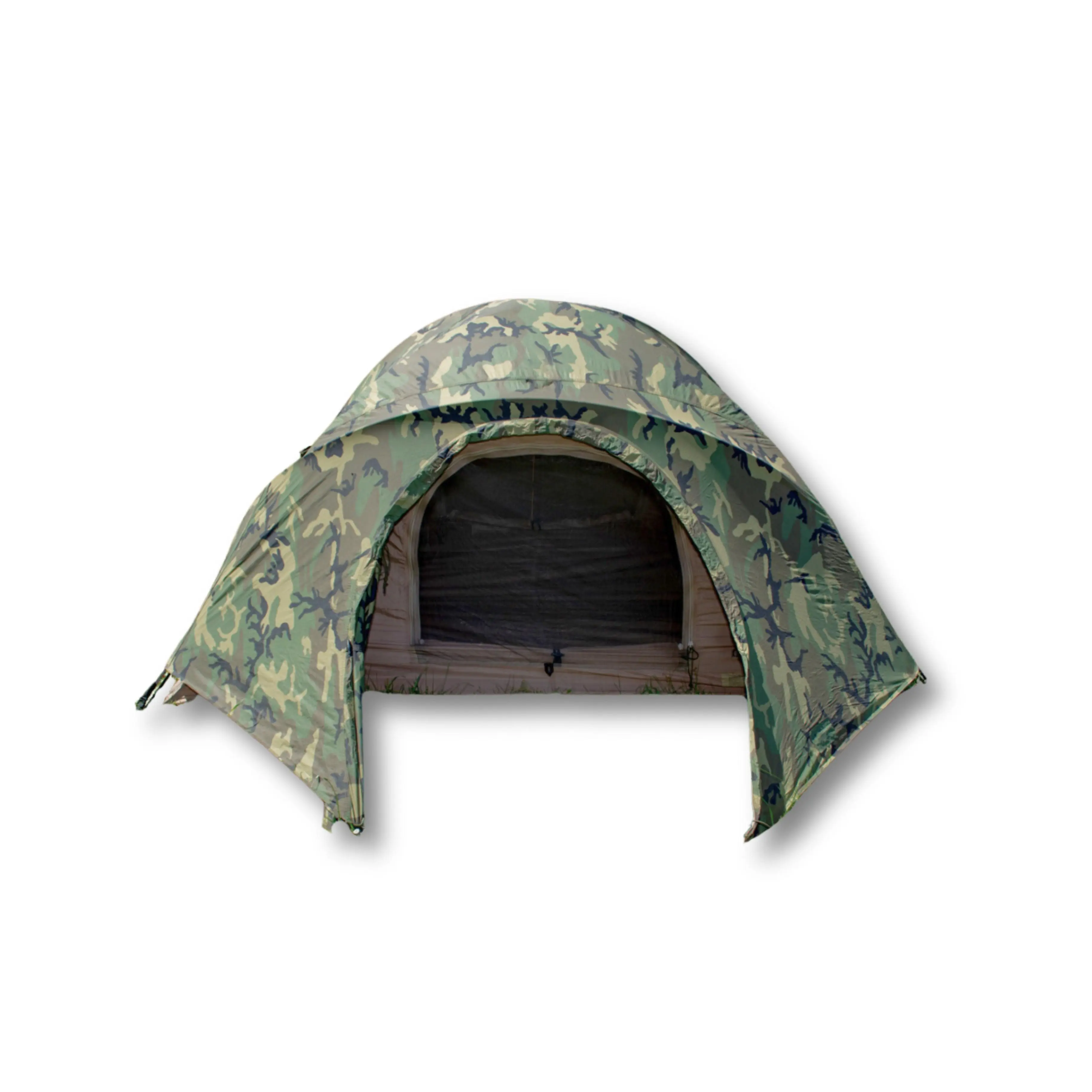 Two Person Combat, USGI - Woodland Camo Tent