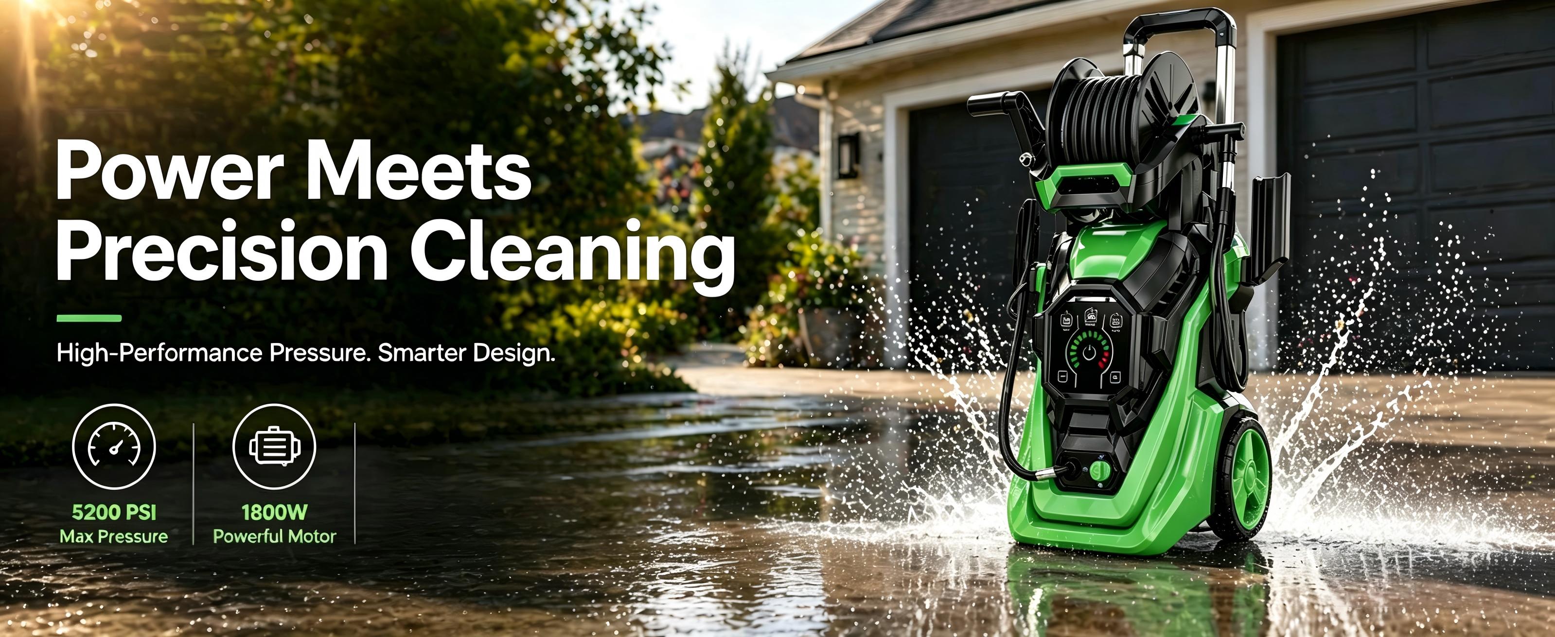 Pressure Washer with Smart Control and 15 Levels of Adjustment, 4500 PSI 3.2 GPM Electric Pressure Washer, Kink Resistant Hose, Quick Connect Fittings and Soap Tank for car, home, driveway, patio, fence, sidewalk, balcony, furniture Cleaning Pressure Washer with Smart Control and 15 Levels of Adjustment, 4500 PSI 3.2 GPM Electric Pressure Washer, Kink Resistant Hose, Quick Connect Fittings and Soap Tank for car, home, driveway, patio, fence, sidewalk, balcony, furniture Cleaning
