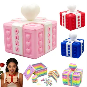 3D Printed Prank Gift Box, Fun Heart with Screw Surprise, Perfect for Friends, Valentine's Day, Party Activities, Creative Gift, Party Favors, Themed Gift Box