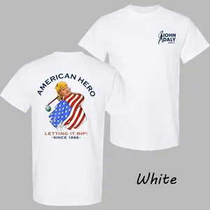 John Daly American Hero Golf Shirt For Men - KitchenEra