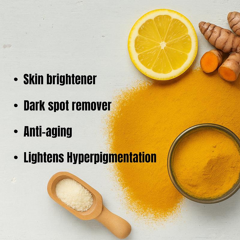 2 BAR PKG Turmeric Kojic Acid Soap - Gold Mango Kojic Acid Dark Spot Remover Soap Bars with Kojic Acid, Turmeric Complex Infused with Vitamin C, Vitamin E, Hyaluronic Acid, , Shea Butter, Olive Oil, and Goat Milk