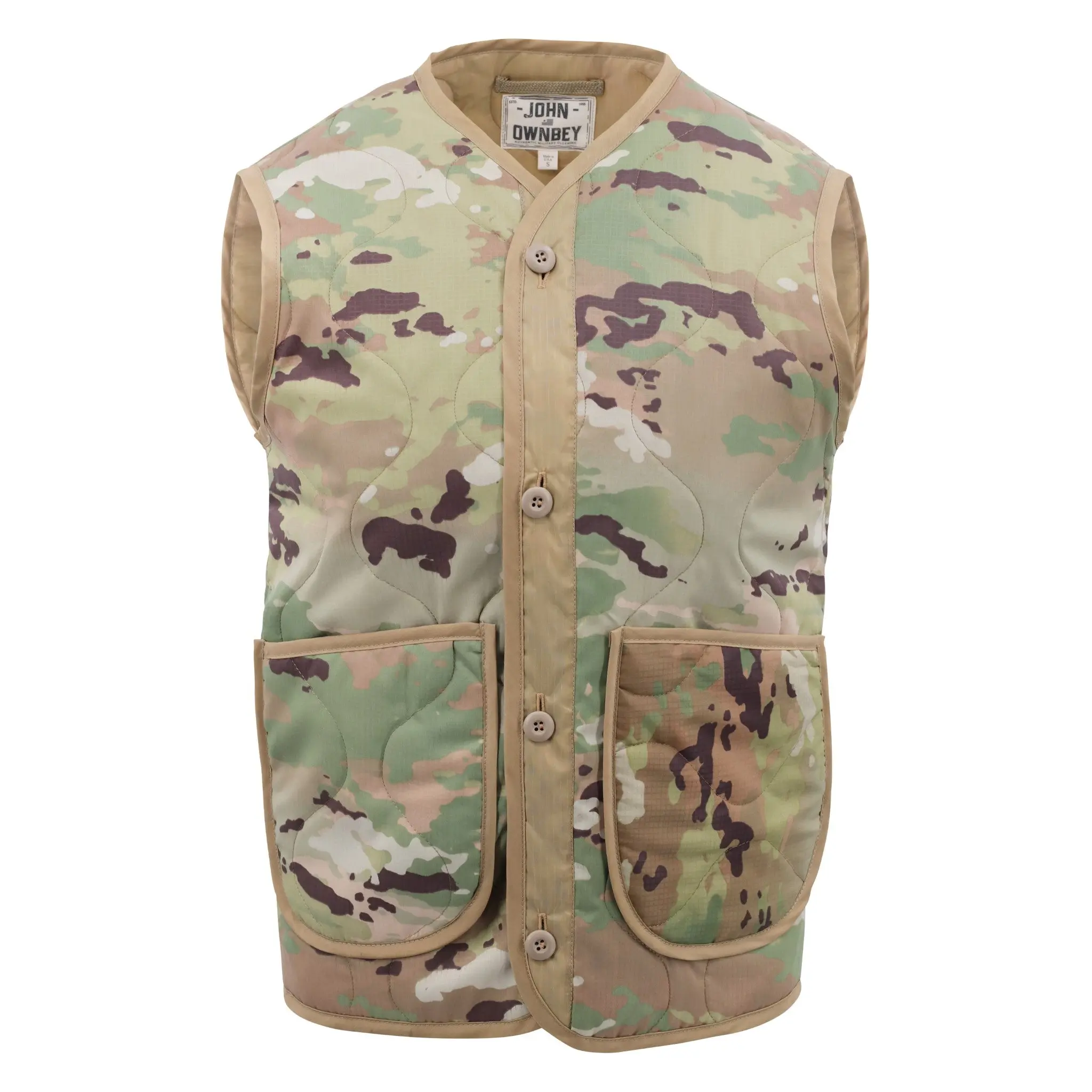 Woobie Vest - Nylon Outdoor Jacket with Pocket, Suitable for Men, Versatile Design for Outdoor Activities