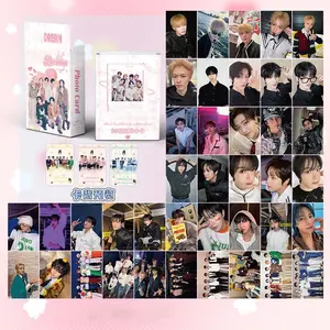 50Pcs/Set Kpoo Jaemin Jisung Jeno Laser Lomo Cards Haechan Renjun Chenle Concert Ins Selfie Photocards Fans Birthday Collection
