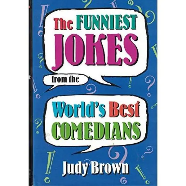 USED Book - The Funniest Jokes From the World's Best Comedians by Judy Brown (Hardcover) - english