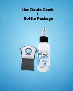 Lice Doula Comb + Bottle Bundle