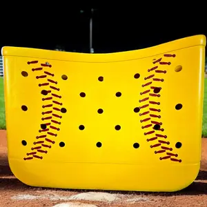 XL Softball Tote Bag -Stitches